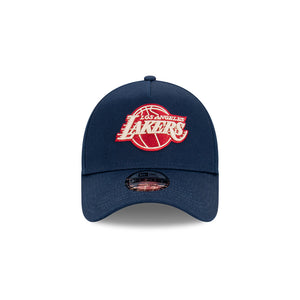 Los Angeles Lakers Cardinal Ocean 9FORTY A-Frame NBA Snapback Hat