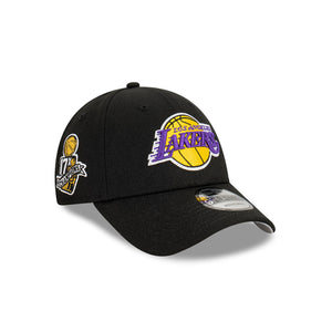 Los Angeles Lakers 17 Time Champions 9FORTY NBA Snapback Hat