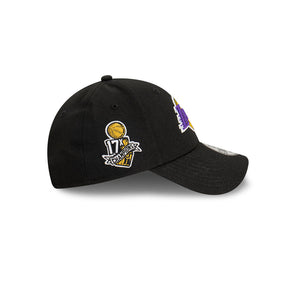 Los Angeles Lakers 17 Time Champions 9FORTY NBA Snapback Hat