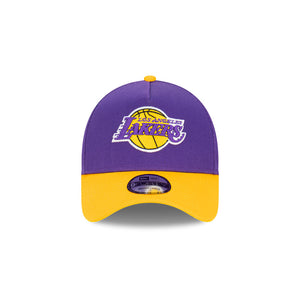 Los Angeles Lakers Two Tone 9-FORTY A-Frame NBA Snapback Hat