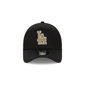 Los Angeles Dodgers 9FORTY Black Olive A-Frame MLB Snapback Hat