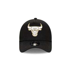 Chicago Bulls 9FORTY Black Olive A-Frame NBA Snapback Hat