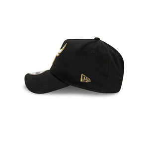 Chicago Bulls 9FORTY Black Olive A-Frame NBA Snapback Hat