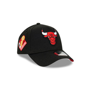 Chicago Bulls 9FORTY A-Frame Champs NBA Snapback Hat