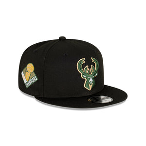 Milwaukee Bucks Champs 9FIFTY NBA Snapback Hat