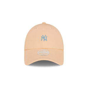 New York Yankees Ice Latte 9FORTY Womens MLB Strapback Hat