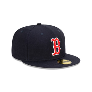 Boston Red Sox 59FIFTY Team Logo MLB Fitted Hat