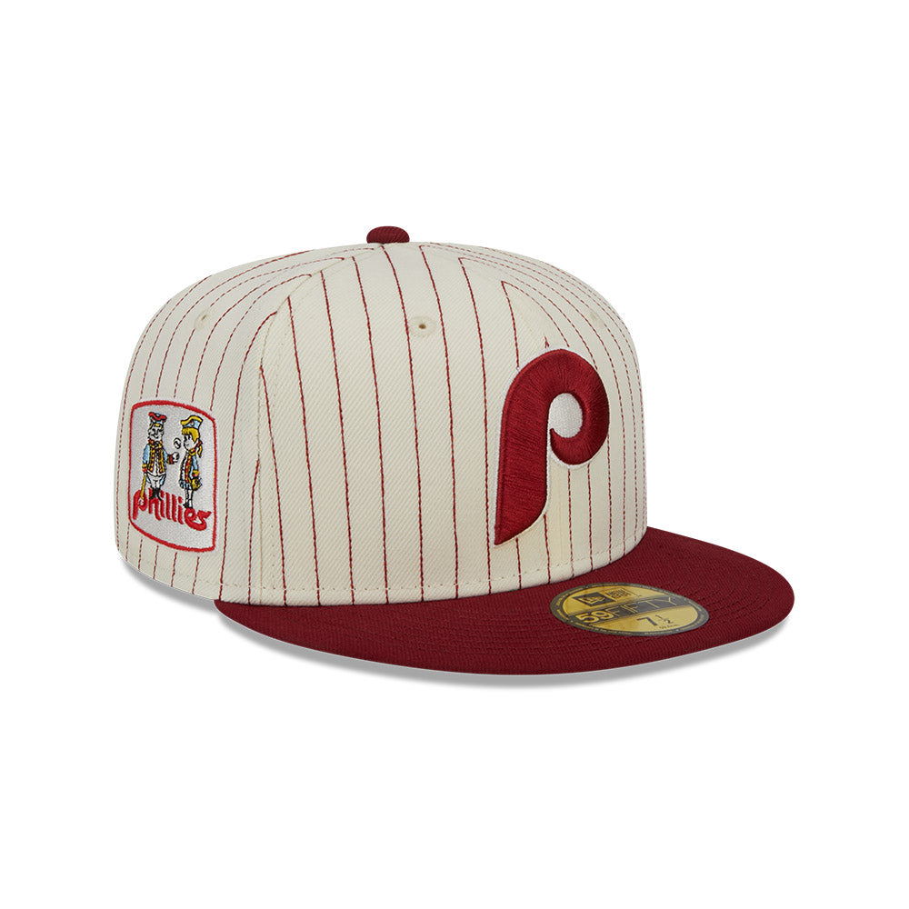 Philadelphia Phillies 59FIFTY Retro Script MLB Fitted Hat – Basketball  Jersey World
