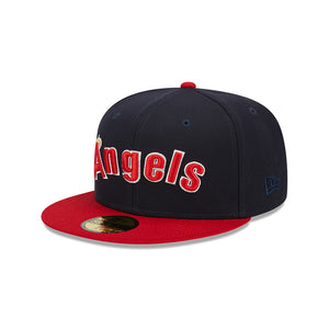 California Angels 59FIFTY Retro Script MLB Fitted Hat