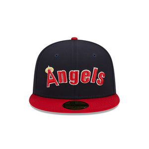 California Angels 59FIFTY Retro Script MLB Fitted Hat