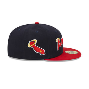 California Angels 59FIFTY Retro Script MLB Fitted Hat