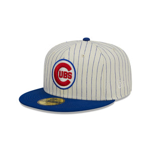 Chicago Cubs 59FIFTY Retro Script MLB Fitted Hat