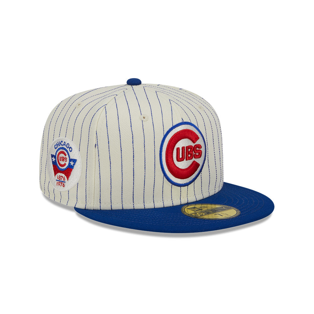 Chicago Cubs 59FIFTY Retro Script MLB Fitted Hat – Basketball