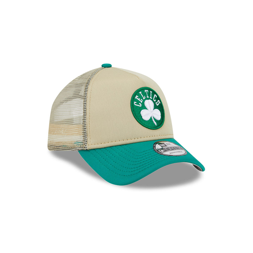 boston celtics trucker hat