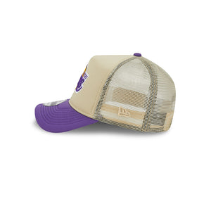 Los Angeles Lakers All Day 9FORTY A-Frame Trucker Snapback Hat