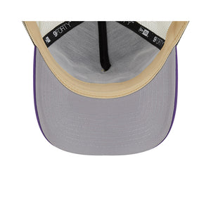 Los Angeles Lakers All Day 9FORTY A-Frame Trucker Snapback Hat