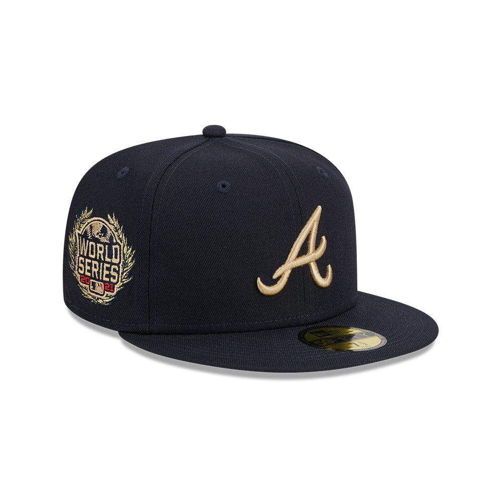 Atlanta Braves World Series 59FIFTY MLB Fitted Hat – Basketball