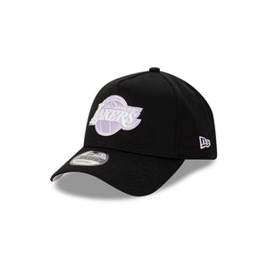 Los Angeles Lakers Lilac 9FORTY A-Frame NBA Snapback Hat