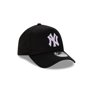 New York Yankees Lilac 9FORTY A-Frame MLB Snapback Hat