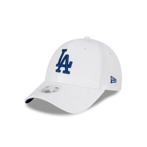 Los Angeles Dodgers White 9FORTY Womens MLB Strapback Hat