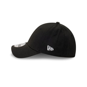 Black Grey New Era Essentials 39THIRTY Fitted Hat