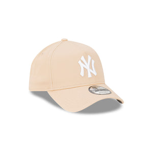 New York Yankees 9FORTY Oatmilk A-Frame MLB Snapback Hat