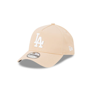Los Angeles Dodgers 9FORTY Oatmilk A-Frame MLB Snapback Hat