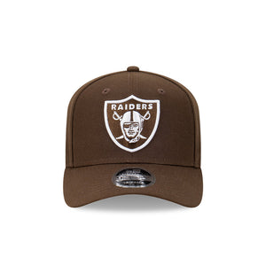 Las Vegas Raiders Walnut 9FIFTY A-Frame NFL Snapback Hat