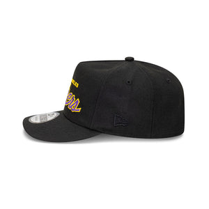 Los Angeles Lakers Script Golfer NBA Snapback Hat