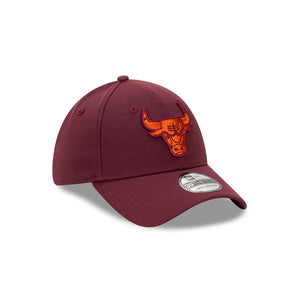 Chicago Bulls Blood Orange 39Thirty Fitted NBA Hat