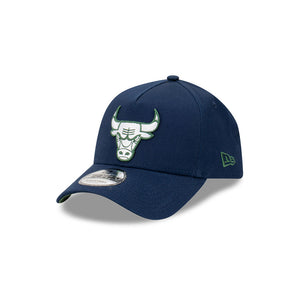 Chicago Bulls 9FORTY Blue Kelp A-Frame NBA Snapback Hat