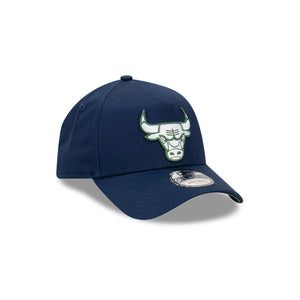 Chicago Bulls 9FORTY Blue Kelp A-Frame NBA Snapback Hat