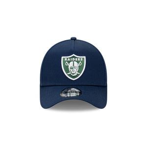 Las Vegas Raiders 9FORTY Blue Kelp A-Frame NFL Snapback Hat