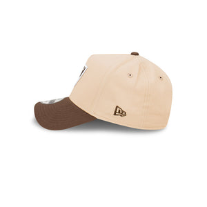 Las Vegas Raiders 9FORTY Chocolate Oats A-Frame NFL Snapback Hat