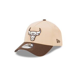 Chicago Bulls 9FORTY Chocolate Oats A-Frame NBA Snapback Hat