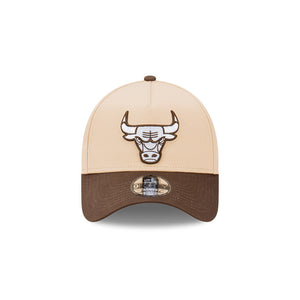 Chicago Bulls 9FORTY Chocolate Oats A-Frame NBA Snapback Hat