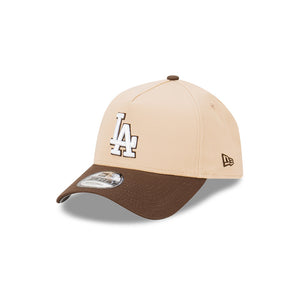 Los Angeles Dodgers 9FORTY Chocolate Oats A-Frame MLB Snapback Hat