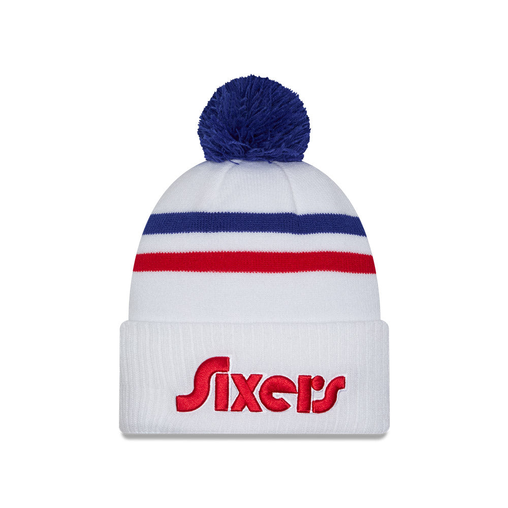 76ers pom beanie on sale