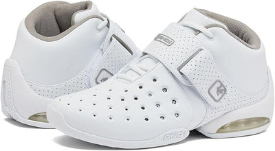 And1 Chosen One Mens White/Silver Basketball Shoes