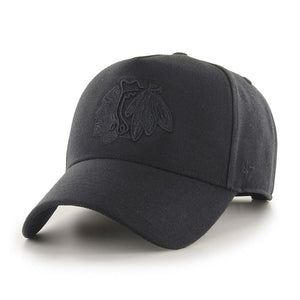 Chicago Blackhawks Black '47 MVP DT NHL Snapback Hat