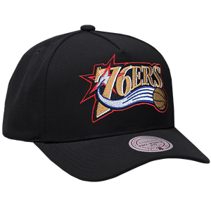 Philadelphia 76ers Team Colour Pro Pinch NBA Snapback Hat