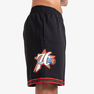 Philadelphia 76ers 2000-01 Hardwood Classics Throwback Swingman NBA Shorts