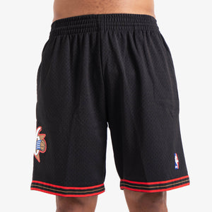 Philadelphia 76ers 2000-01 Hardwood Classics Throwback Swingman NBA Shorts