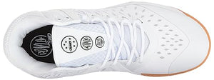 And1 Attack Mid Junior White/SuperFoil/Gum Basketball Shoes