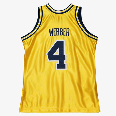 Chris Webber Wolverines NCAA College Authentic Jersey