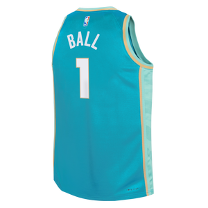 Lamelo Ball Charlotte Hornets 2024 City Edition Youth NBA Swingman Jersey