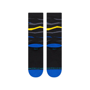 Stephen Curry Golden State Warriors Faxed Stance NBA Socks