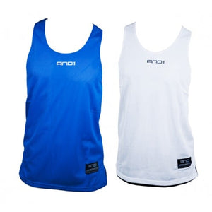 And1 Royal/White Reversible Singlet