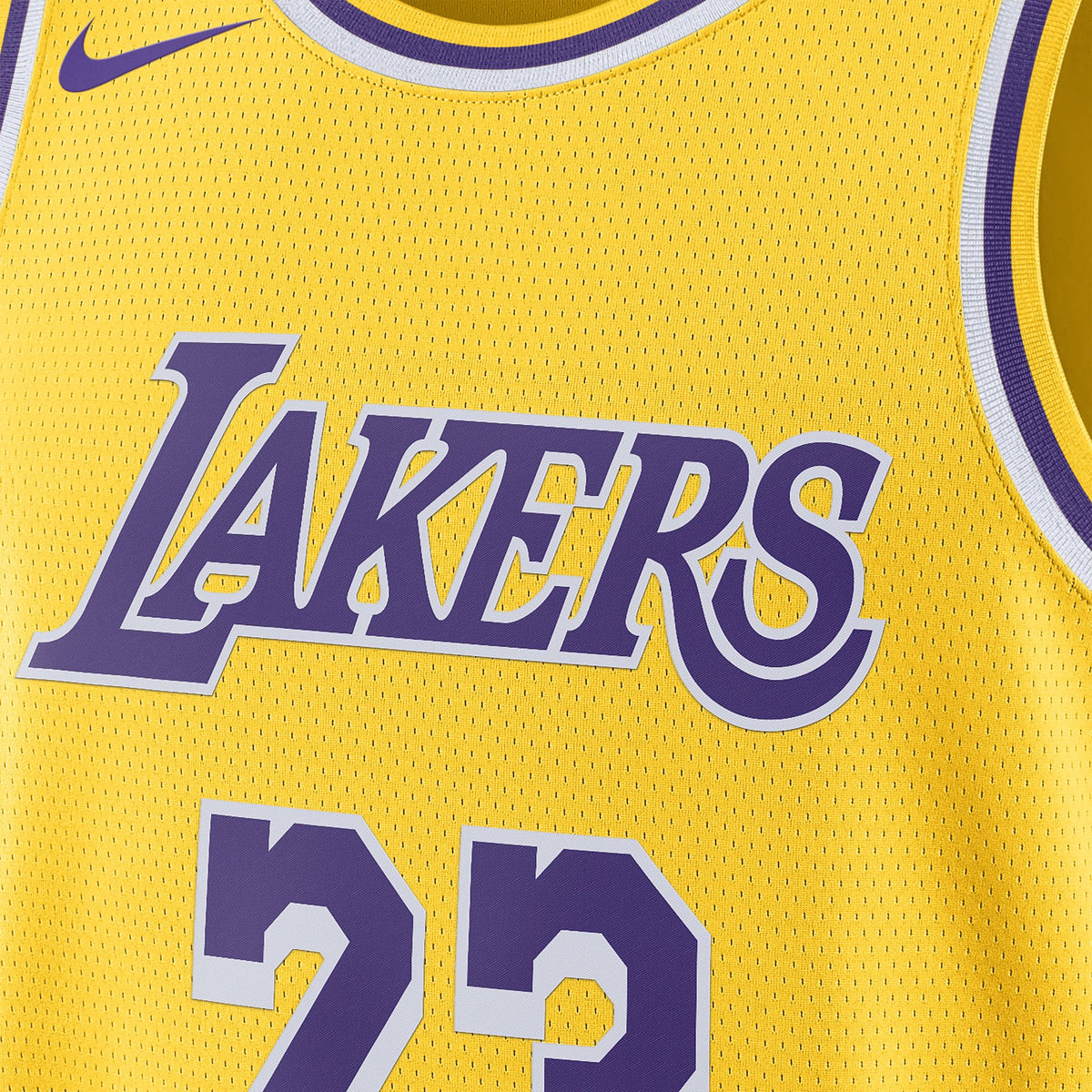 LeBron James Los Angeles Lakers 2024 Icon Edition NBA Swingman Jersey ...