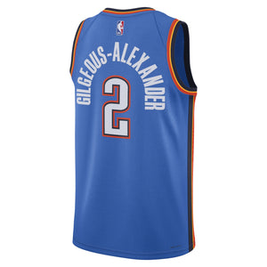 Shai Gilgeous-Alexander Oklahoma City Thunder 2025 Icon Edition NBA Swingman Jersey